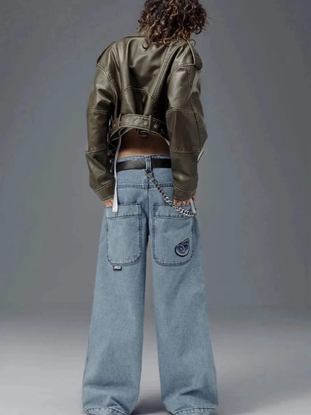 NWT JNCO Twin Cannon 101 Colossal 30 X 30 Women In Antique E